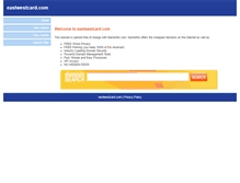 Tablet Screenshot of eastwestcard.com